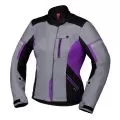 IXS Мотокуртка FINJA 2 женская, Размер: XL, Цвет: Black/Grey/Violet