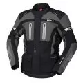 IXS Мотокуртка PACORA, Размер: XXL укороченные, Цвет: black/grey