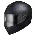 IXS Шлем 1100, Размер: S, Цвет: 2.1 BLACK MAT-BLUE