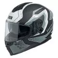 IXS Шлем 1100, Размер: S, Цвет: 2.0 BLACK MAT-WHITE