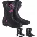 ALPINESTARS Мотоботы SMX 6 женские, Размер: 36, Цвет: Black/Pink