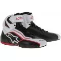 ALPINESTARS Мотоботы FASTER 2, Размер: 8.5, Цвет: blаck-white