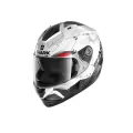SHARK Шлем RIDILL, Размер: S, Цвет: 1.2 MECCA - black/white