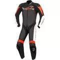 ALPINESTARS Мотокомбинезон CHALLENGER V2 1PC, Размер: 48, Цвет: Black-White-Red Fluo
