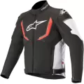 ALPINESTARS Мотокуртка T-GP R v2 Drystar, Размер: S, Цвет: Black-White-Red