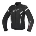 ALPINESTARS Мотокуртка T-GP PLUS v2 женская, Размер: L, Цвет: blаck-white