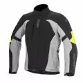 ALPINESTARS Мотокуртка ARES GORE-TEX, Размер: XL, Цвет: Black-Gray-Yellow Fluorescent