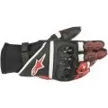 ALPINESTARS Мотоперчатки GPX v2, Размер: M, Цвет: Black-White-Bright Red