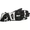 ALPINESTARS Мотоперчатки SUPERTECH, Размер: M, Цвет: blаck-white