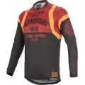 ALPINESTARS Джерси RACER, Размер: XL, Цвет: Black/Bordeaux/Orange