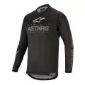 ALPINESTARS Джерси RACER, Размер: S, Цвет: GRAPHITE Black/Dark Gray