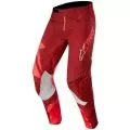 ALPINESTARS Кроссовые штаны TECHSTAR, Размер: 32, Цвет: FACTORY красно-бордовый
