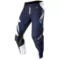ALPINESTARS Кроссовые штаны TECHSTAR, Размер: 30, Цвет: FACTORY бело-темно-синий