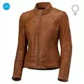 HELD Мотокуртка кожаная Asphalt Queen II женская, Размер: 38, Цвет: Brown