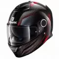 SHARK Шлем SPARTAN CARBON, Размер: XS, Цвет: 1.2 Silicium - Carbon-Red-Anthracite