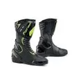 FORMA Мотоботы FRECCIA, Размер: 42, Цвет: BLACK/YEL.FLUO