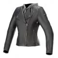 ALPINESTARS Мотокуртка кожаная ALICE женская, Размер: 38, Цвет: Black