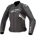 ALPINESTARS Мотокуртка кожаная GP PLUS R V3 женская, Размер: 46, Цвет: blаck-white