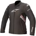 ALPINESTARS Мотокуртка T-GP PLUS R V3 женская, Размер: L, Цвет: Black/White/Fuchsia