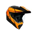 AGV Шлем AX9, Размер: L, Цвет: MULTI - TRAIL GUNMETAL/ORANGE
