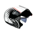 AGV Шлем COMPACT ST, Размер: M, Цвет: MULTI - DETROIT WHITE/BLACK