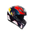 AGV Шлем K1, Размер: XS, Цвет: MULTI - PITLANE BLUE/RED/YELLOW от магазина rszone AGV Шлем K1, Размер: XS, Цвет: MULTI - PITLANE BLUE/RED/YELLOW