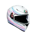 AGV Шлем K3 SV, Размер: S, Цвет: MULTI - SAKURA PEARL WHITE/PURPLE от магазина rszone AGV Шлем K3 SV, Размер: S, Цвет: MULTI - SAKURA PEARL WHITE/PURPLE