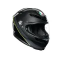 AGV Шлем K6, Размер: L, Цвет: MULTI - MINIMAL GUNMETAL/BLACK/YELLOW FLUO
