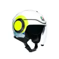AGV Шлем ORBYT, Размер: L, Цвет: MULTI - SUNSET WHITE/YELLOW FLUO