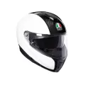 AGV Шлем SPORTMODULAR, Размер: M, Цвет: MONO - CARBON/WHITE