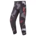 ALPINESTARS Кроссовые штаны RACER, Размер: 38, Цвет: TACTICAL Gray Camo/Red Fluo