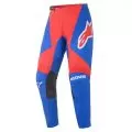 ALPINESTARS Кроссовые штаны FLUID, Размер: 30, Цвет: SPEED Blue/Bright Red