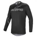 ALPINESTARS Джерси FLUID, Размер: S, Цвет: GRAPHITE Black/Dark Gray
