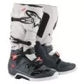 ALPINESTARS Мотоботы TECH 7, Размер: 13, Цвет: Dark Gray/Light Gray/Red Fluorescent