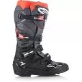ALPINESTARS Мотоботы TECH 7 ENDURO, Размер: 10, Цвет: Black/Gray/Red Fluorescent