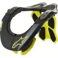 ALPINESTARS Мотозащита шеи BNS TECH-2, Размер: XS/M, Цвет: Black/Yellow Fluorescent