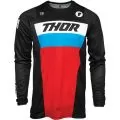 THOR Джерси PULSE, Размер: L, Цвет: BLACK/RED/BLUE
