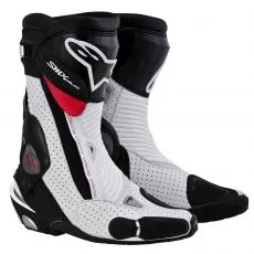 ALPINESTARS Мотоботы SMX PLUS, Размер: 41, Цвет: Black/White/Red