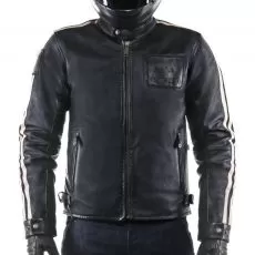 ALPINESTARS Мотокуртка кожаная OSCAR CHARLIE, Размер: M, Цвет: Black/Sand