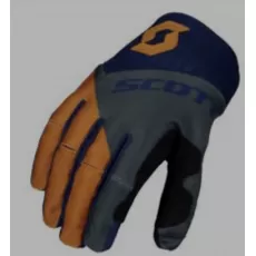 SCOTT Мотоперчатки 450, Размер: S, Цвет: ANGLED Blue/Orange