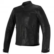 ALPINESTARS Мотокуртка кожаная BRERA AF, Размер: 44, Цвет: Black