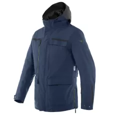 DAINESE Мотокуртка MILANO D-DRY, Размер: 56, Цвет: Ebony/Black-Iris/Black-Iris