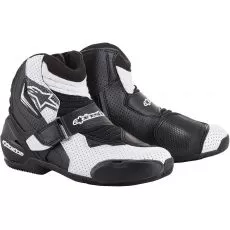 ALPINESTARS Мотоботы SMX-1 R VENTED, Размер: 38, Цвет: Black/White/Black