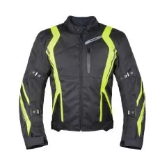 RUSH Мотокуртка STANCE, Размер: XL, Цвет: чeрный/желтый