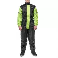 MOTEQ Комбинезон-дождевик BUBLLE DOG, Размер: M, Цвет: чeрный/желтый