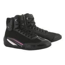 ALPINESTARS Мотоботы AST-1 женские, Размер: 5, Цвет: Black/White/Fuchsia
