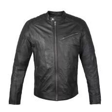 RUSH Мотокуртка кожаная CLUBBER, Размер: M, Цвет: Чeрный