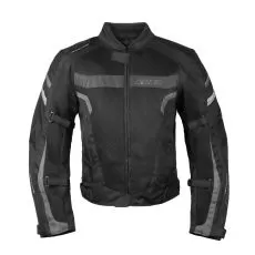 RUSH Мотокуртка MESH, Размер: L, Цвет: чeрный/серый