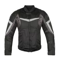 RUSH Мотокуртка STONER, Размер: S, Цвет: чeрный/серый