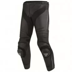 DAINESE Мотоштаны кожаные MISANO PERF., Размер: 50, Цвет: Black/Black/Anthracite